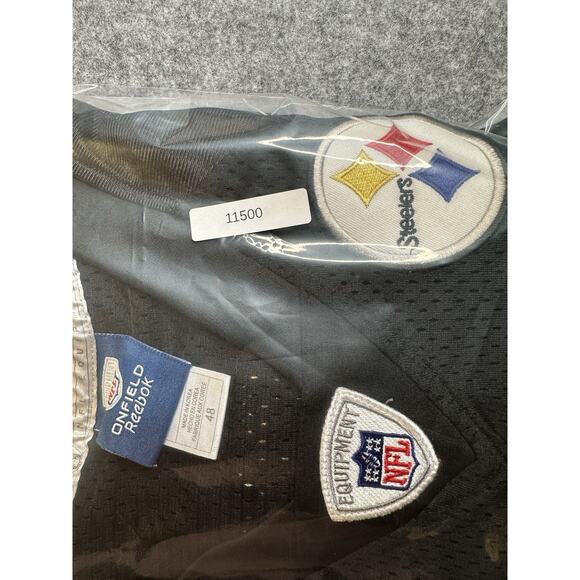 On Field Reebok Pittsburgh Steelers Jersey Size 48 Mendenhall #34 Stitched NFL - Picture 10 of 10